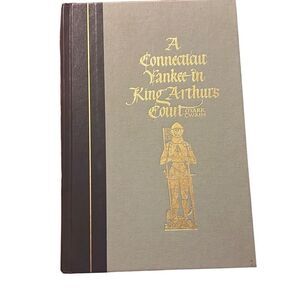 Mark Twain A Connecticut Yankee In King Arther’s Court Hard Cover Book 1984